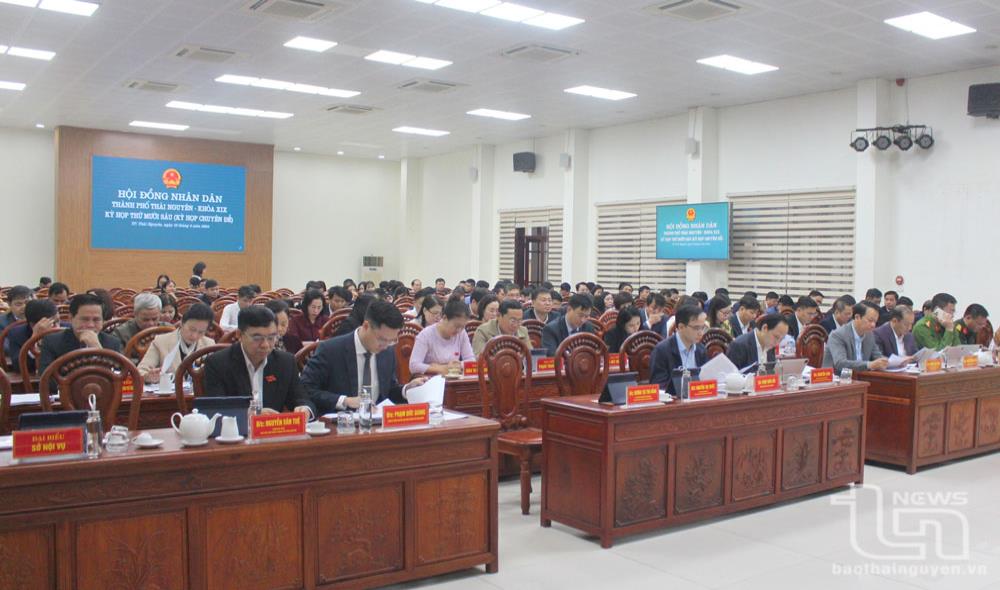 HĐND TP. Thái Nguyên: Xem xét, quyết định nhiều nội dung